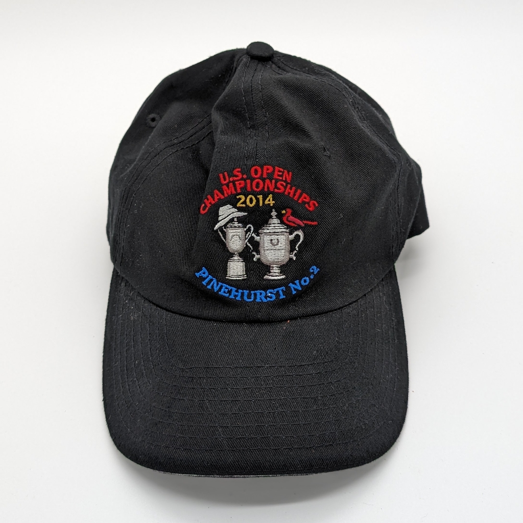 Us Open Championships 2014 Pinehurst No 2 Usga Golf Hat Osfa Black Pga